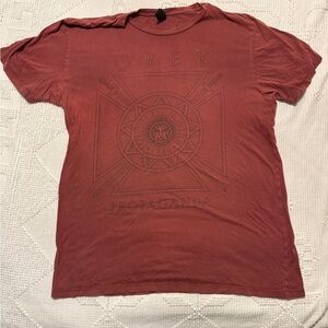 Obey Men's Rust Graphic Tee